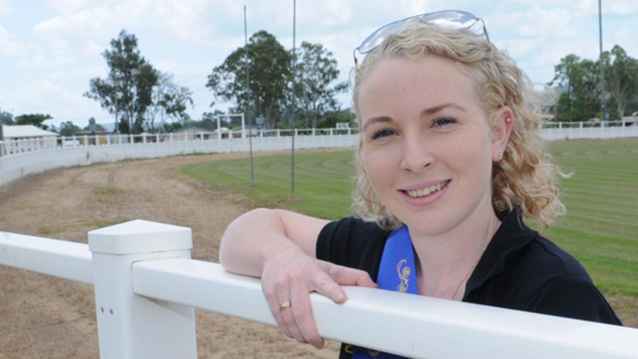 2012 Gympie Showgirl Sarah Aberdein. Photo: Craig Warhurst / The Gympie Times