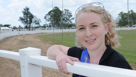 2012 Gympie Showgirl Sarah Aberdein. Photo: Craig Warhurst / The Gympie Times