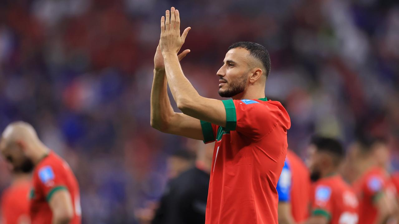 Saiss was a rock for Morocco. (Photo by Buda Mendes/Getty Images)