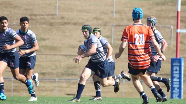 Emerging Reds Cup day one action between SEQ and Brisbane Grey in the Under 16s.