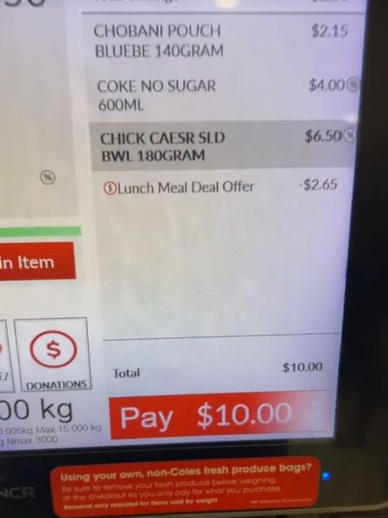 Sydney man Jax saved $2.65 on his lunch using the little-known offer. Picture: TikTok/Jax