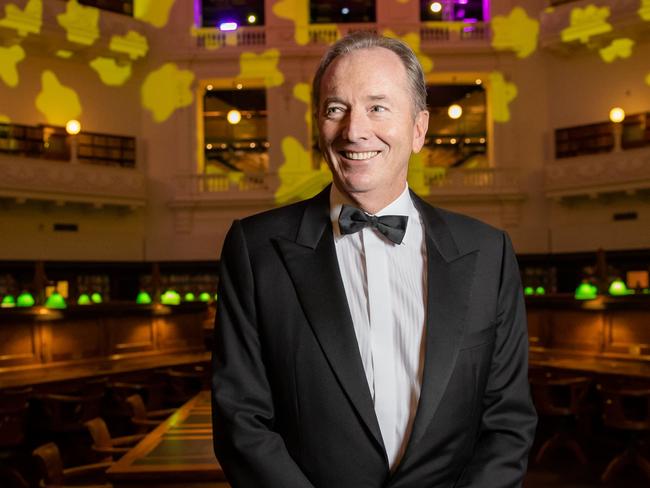 James Gorman. Guests and VIP arrivals at Keith Murdoch Oration at State Library Victoria. Picture: Jason Edwards