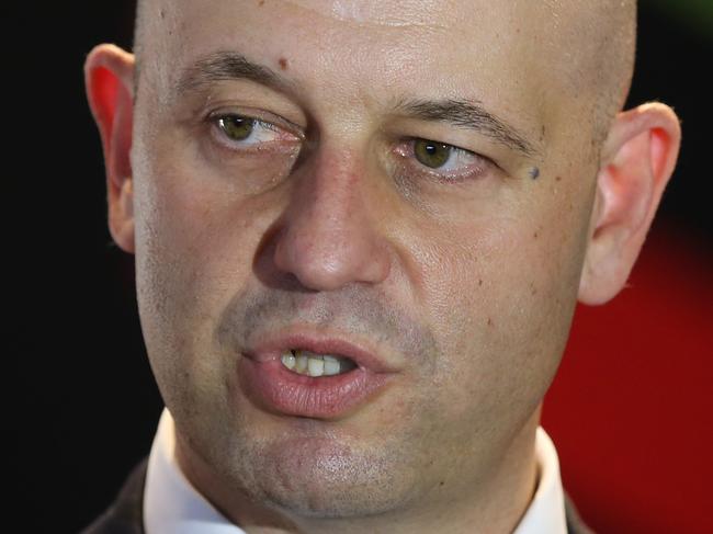 BRISBANE, AUSTRALIA - NOVEMBER 12: NRL Chief Executive, Todd Greenberg speaks to media during the NRL Magic Round 2020 Launch at the Fantauzzo Hotel on November 12, 2019 in Brisbane, Australia. (Photo by Chris Hyde/Getty Images)