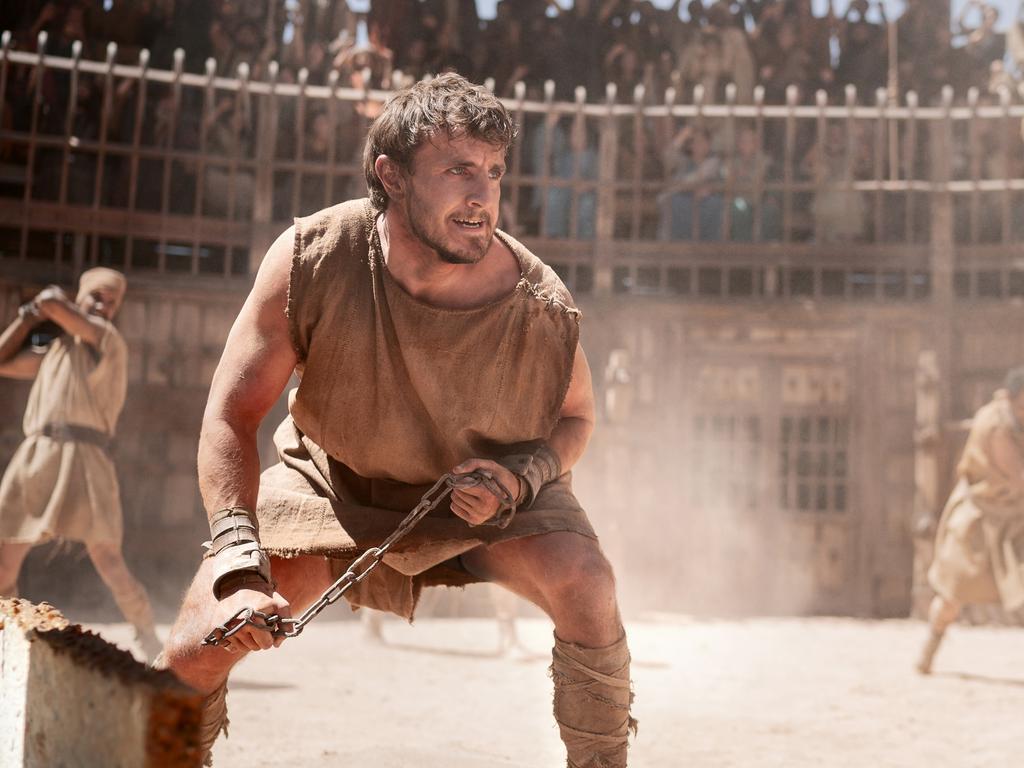 Mescal plays Lucius in Gladiator II. Picture: Paramount Pictures