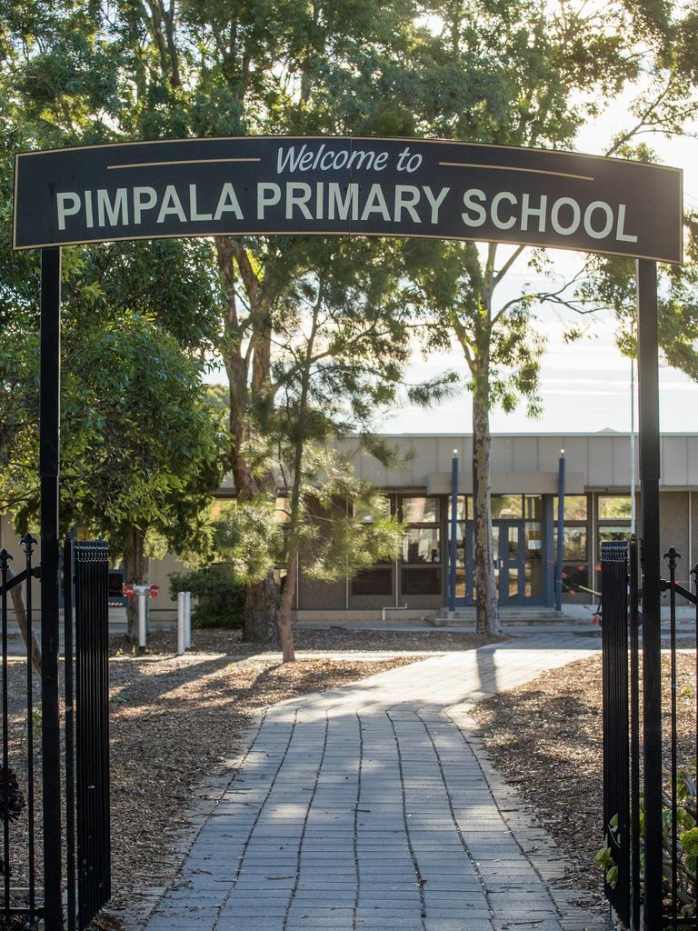 Pimpala Primary School no longer runs a canteen. Picture: Matt Loxton