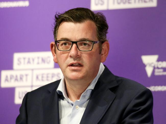 Victorian Premier Daniel Andrews. Picture: NCA / NewsWire / Ian Currie