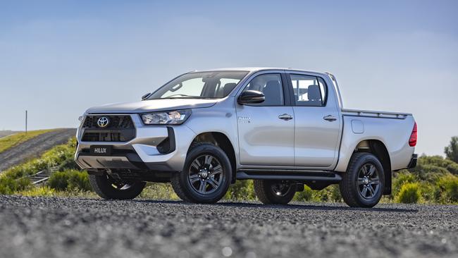 HiLux SR models have more equipment than before.