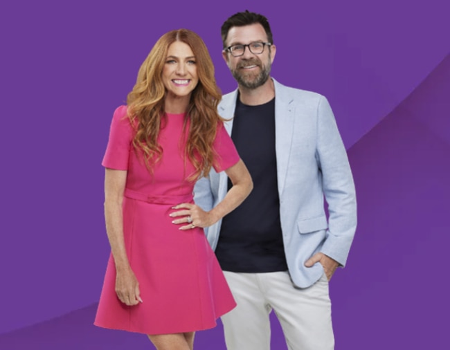 KIIS97.3 Robin and Kip. Picture: Supplied.