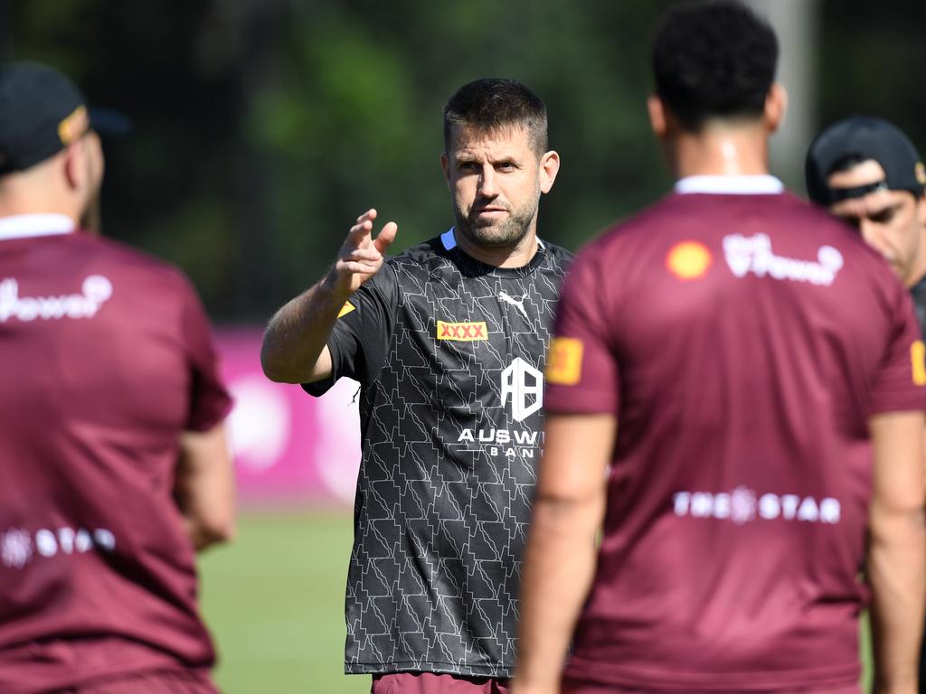 Maroons assistant Josh Hannay was a key cog in the Origin I victory.