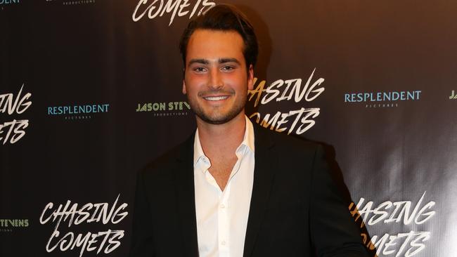 Actor Brenton Parkes at the Chasing Comets Australian premiere. Picture: Jonathan Ng