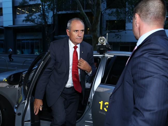 Instead of a taxi for NAB chairman Ken Henry, maybe the rest of the directors should be axed. Picture: Britta Campion