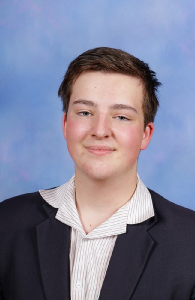 Saint Ignatius College Geelong student Harley Corless