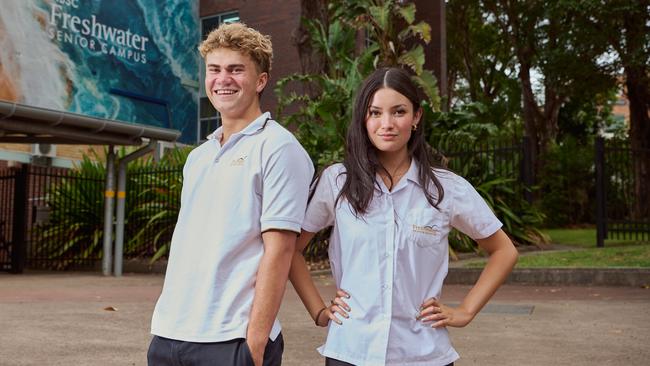 Northern beaches students stage walkout to save their school