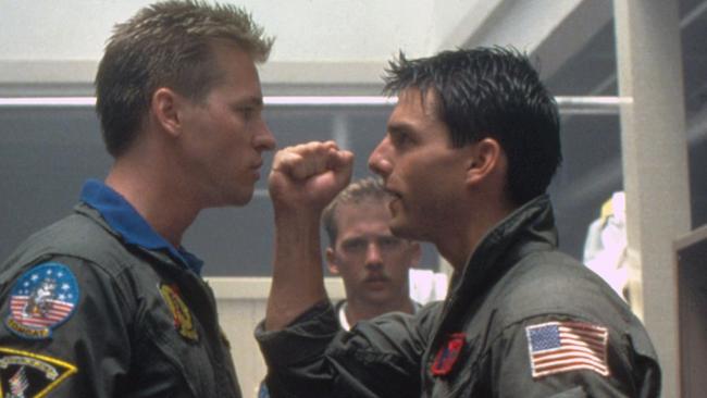 Val Kilmer Tom Cruise Top Gun. Picture: Paramount