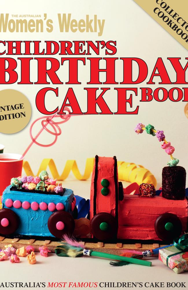 Cover of book 'The Australian Women's Weekly Children's Birthday Cake Book'.