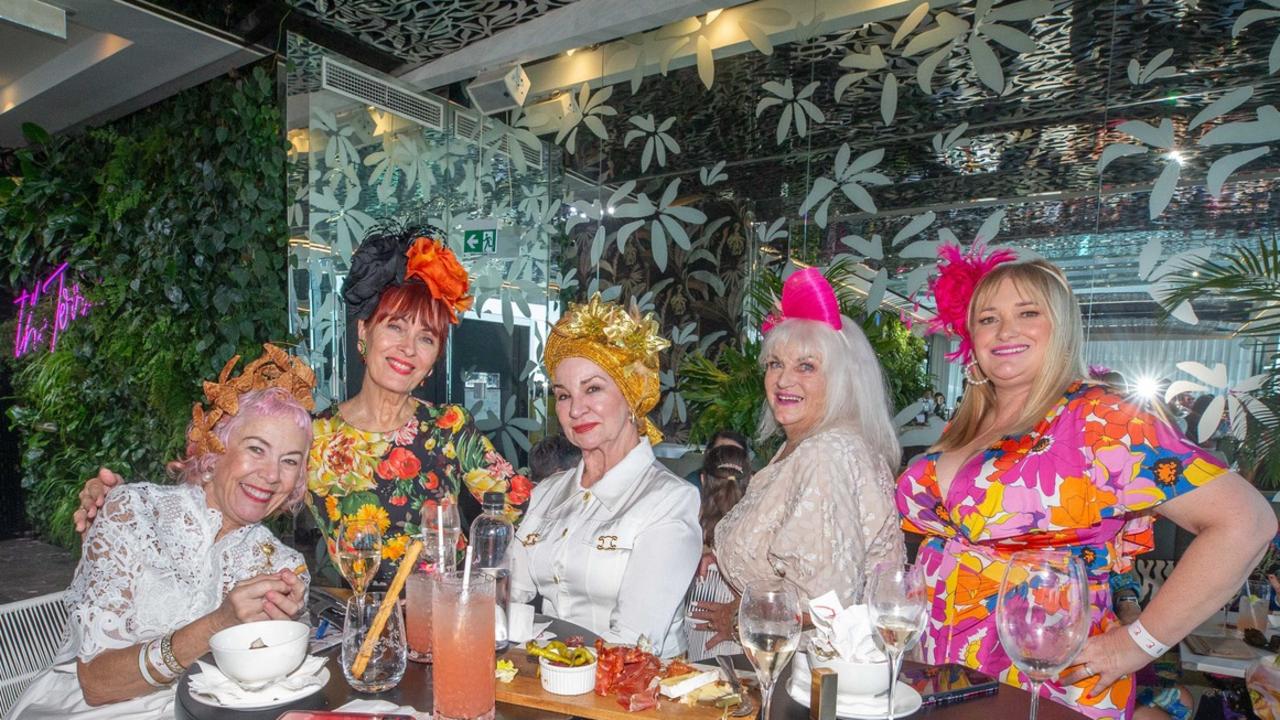 Melbourne Cup at the Emporium Hotel, South Bank. Photo: Stephen Archer