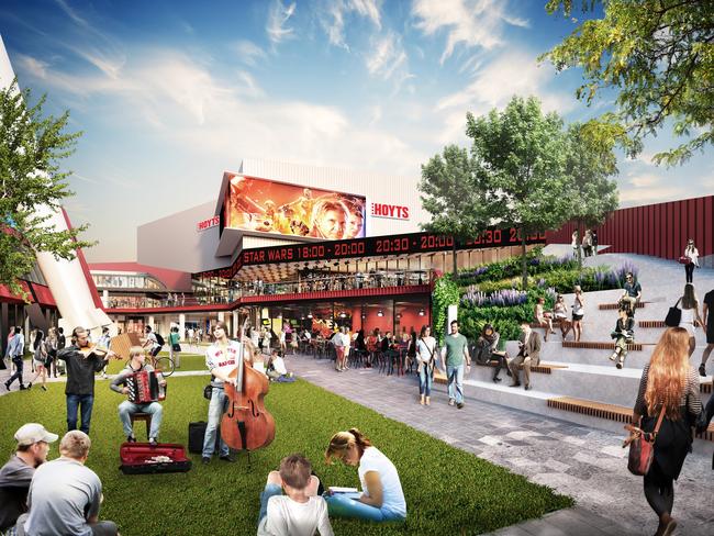 New cinema precinct at Harbour Town, Docklands, Melbourne. Picture: Supplied