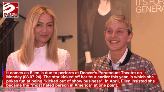 Ellen DeGeneres has cancelled four shows on her 'Ellen's Last Stand... Up Tour'