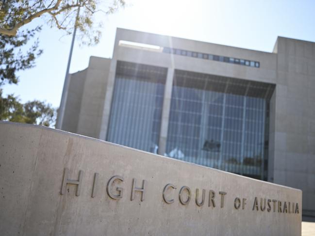 The High Court of Australia in Canberra will have two new judges. Picture: AAP Image/Lukas Coch