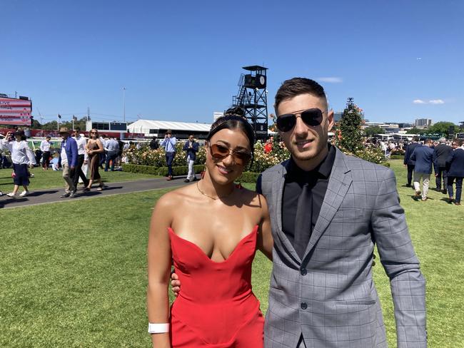 Erica Cirianni and James Elezovic