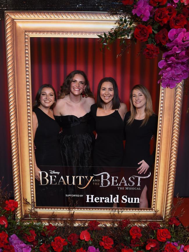 Opening night: Beauty and The Beast at Her Majestys Theatre, Melbourne. Picture: Josie Hayden