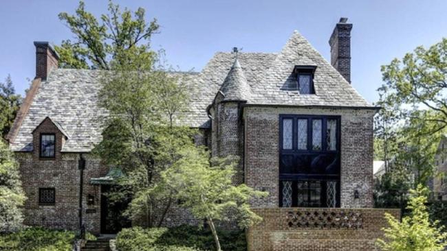 The Obama's new residence in Kalorama, Washington DC. Picture: Refin.com