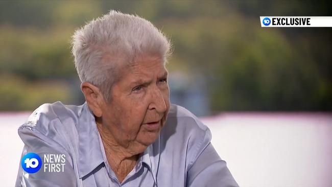 Australia’s original golden girl Dawn Fraser revealed her heart stopped after she had a fall at her Sunshine Coast home in December last year. Picture: Channel 10