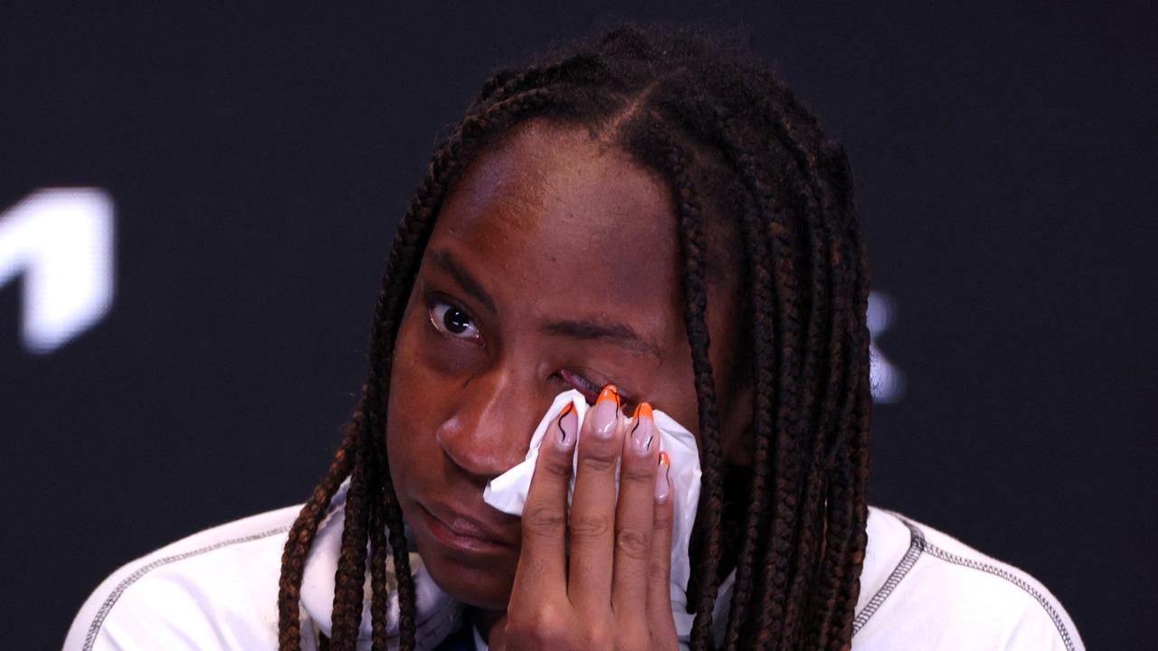 Teen sensation Coco Gauff in tears after fourth round Aus Open loss