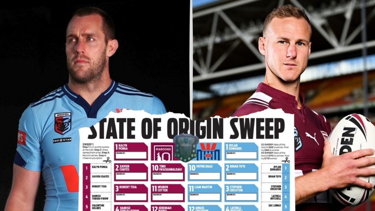 Download your 2025 Game One State of Origin sweep