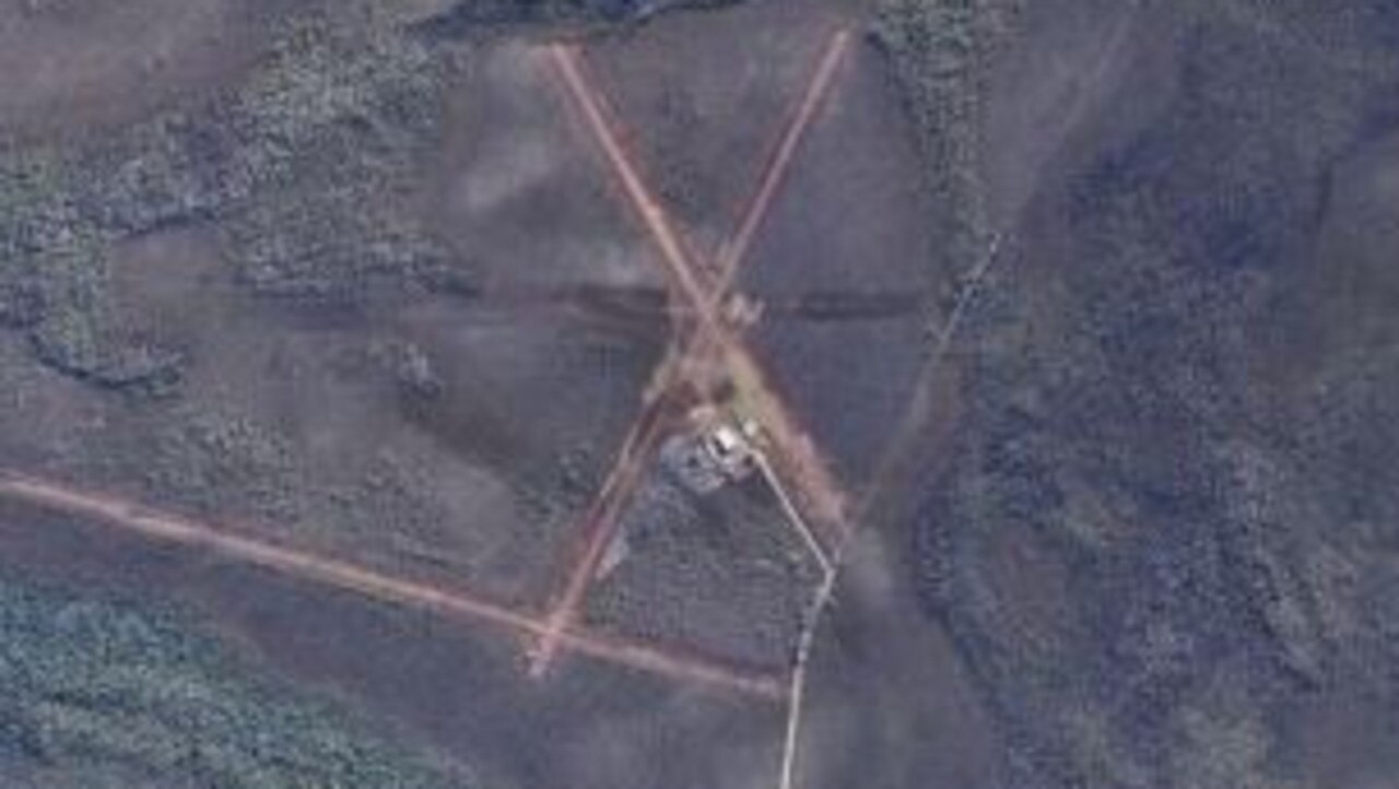 An aerial view of the Noosa North Shore Landing Ground Reserve.