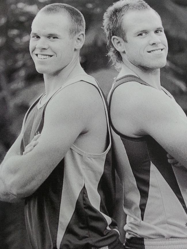 Bates twins Michael and Tim.