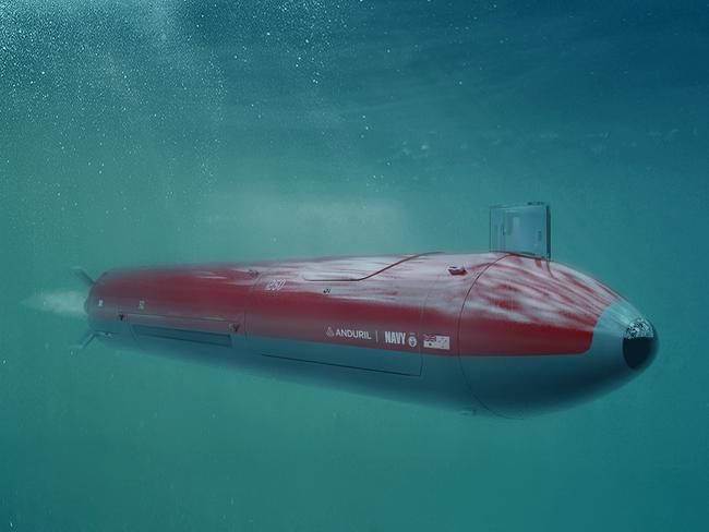 Australia will purchase Extra Large Autonomous Undersea Vehicles (XLAUVs) a stealthy, multi-role, undersea capability with the capacity to carry various military payloads over long distances. Picture: Supplied