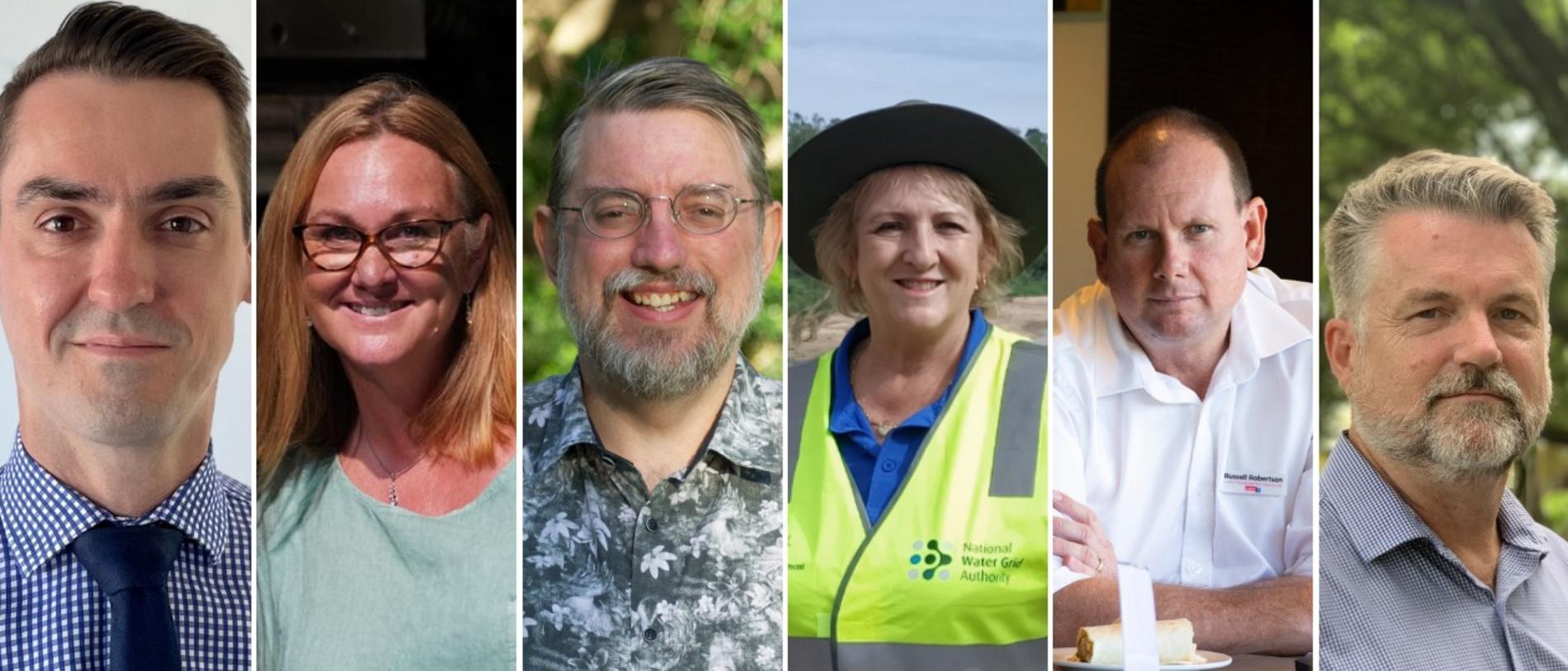 Capricornia's candidates. Pictures: Contributed