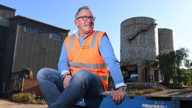 Angus Irwin, managing director of SA fertiliser manufacturer Neutrog, says the company used creative names as a point of difference from competitors. Picture: Tricia Watkinson