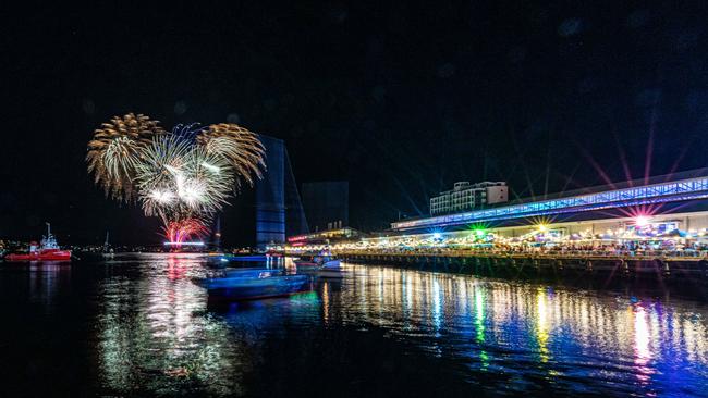 Fireworks and the Taste of Summer. Picture: Alastair Bett