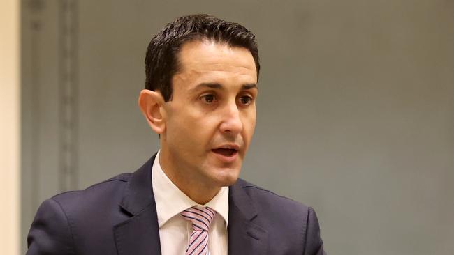 Opposition Leader David Crisafulli says the figures were proof the Palaszczuk Government wasn’t doing enough to help vulnerable Queenslanders. Picture: Steve Pohlner