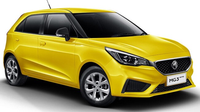 The MG3 (current model pictured) is due for a big update. Picture: Supplied.