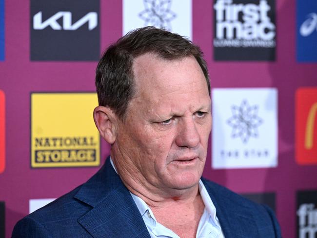 Kevin Walters was sacked after Brisbane’s miserable 2024 campaign. Picture: Bradley Kanaris/Getty Images