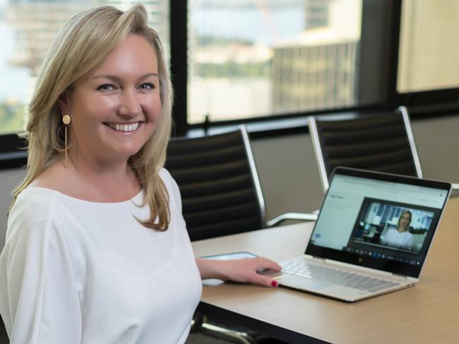 ***EMBARGOED for Careers *** **Updated images, wider crop as requested from Melanie.BurgessAlcami Interactive founder Jane Bianchini at her chairman's office Picture: Darren Leigh Roberts