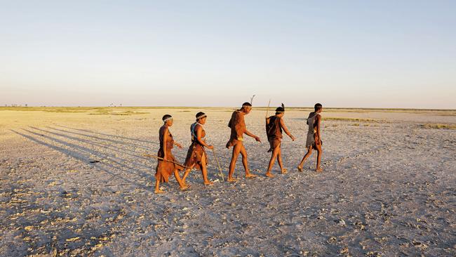 Bushmen meet visitors to Jack’s Camp and share their culture.