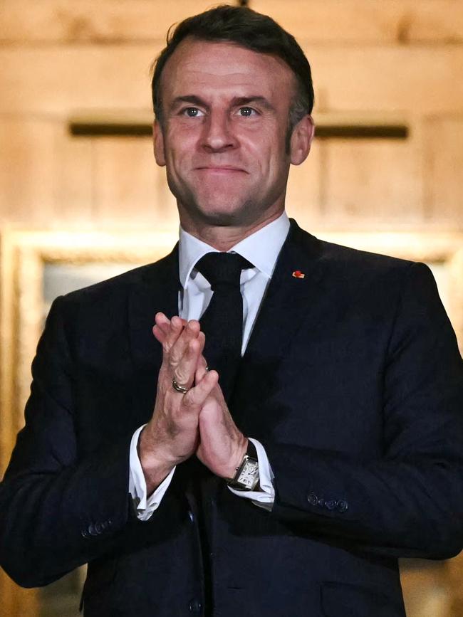 French President Emmanuel Macron. Picture: AFP