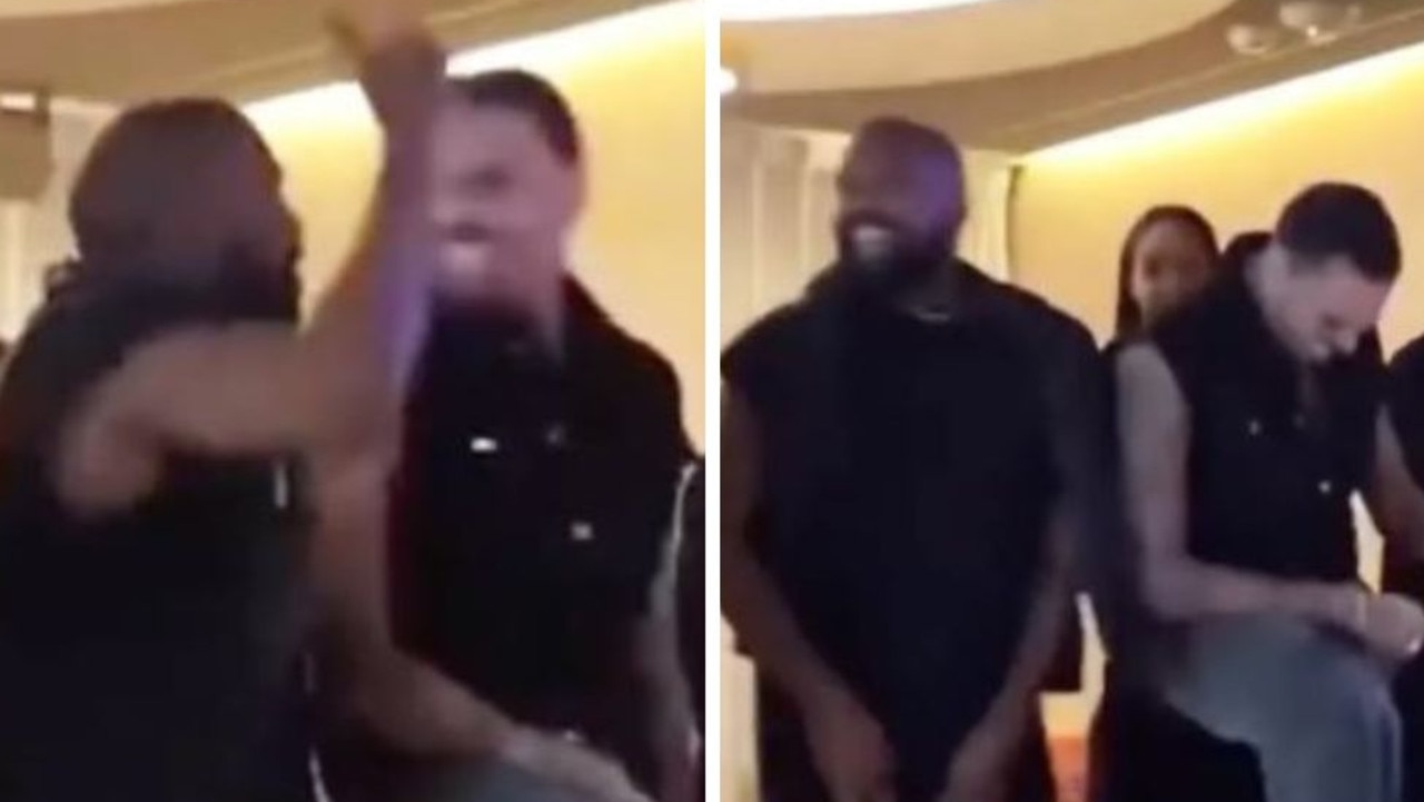 Kanye West i Chris Brown skrytykowani za taniec do „antysemickiej” piosenki „Beyond Nausea”