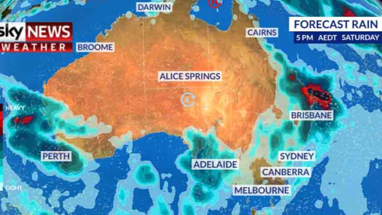 Sydney, Brisbane, Melbourne Weather: Rain, Storms Likely In Most ...