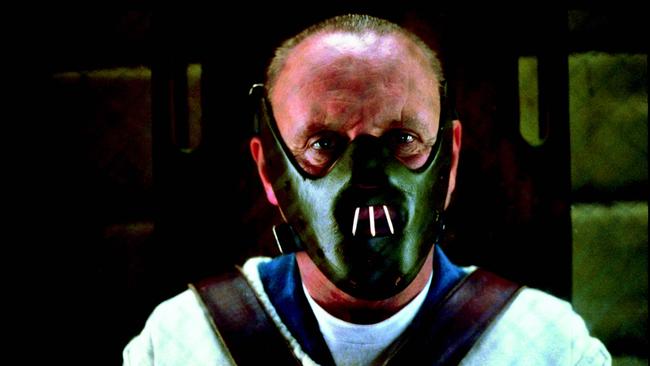 Anthony Hopkins as Hannibal Lecter, one of the most famous cannibals in popular culture.