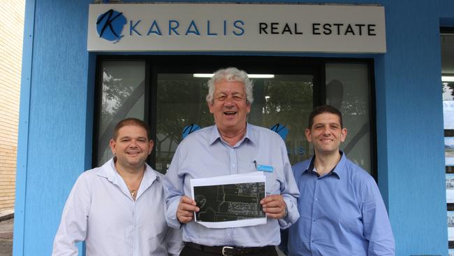 Karalis Real Estate employees at Mt Gravatt Central. Photo: Kristy Muir