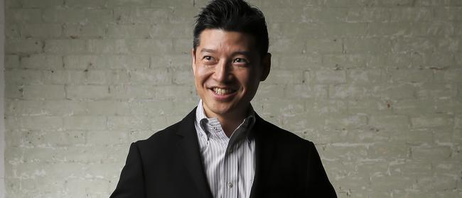 Ko Nagata’s Global Sky Group has a diverse portfolio including Australian and NZ-themed restaurants and childcare centres. Picture: Mark Cranitch.