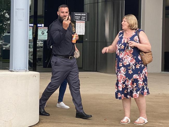 Jason Richard Lister outside court in Southport. Picture: Lea Emery.