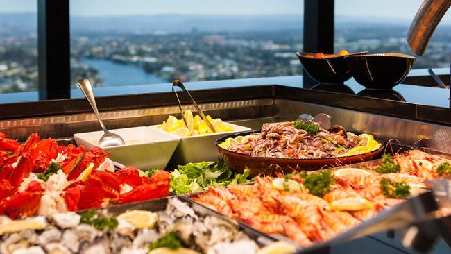 Four Winds Restaurant Buffet at the Crowne Plaza in Surfers Paradise.