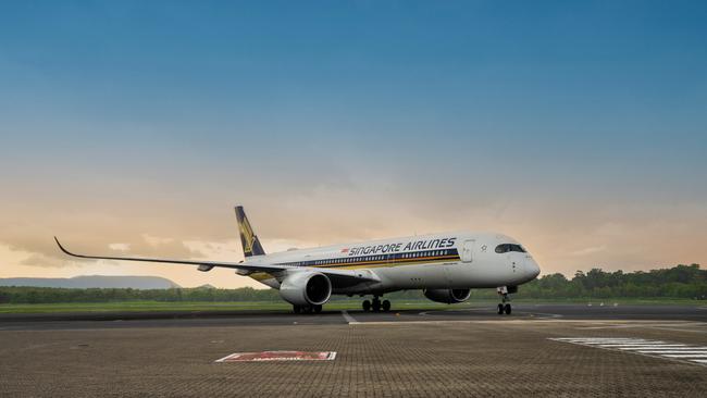 Singapore Airlines’ return of “wide body” aircraft to Cairns has been hailed as an important step. Photo: Supplied