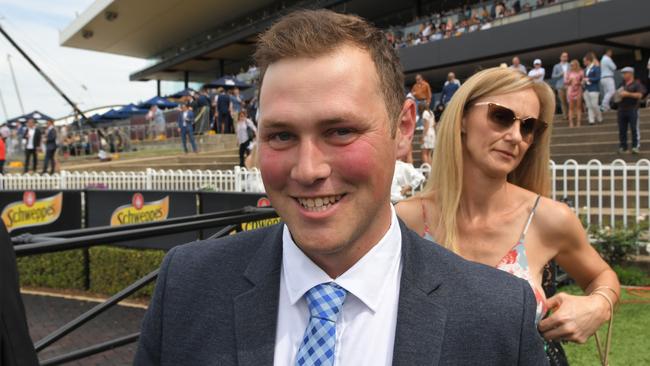 Trainer Joseph Ible prepares Woodson who looks good value at Goulburn. Picture: AAP Image